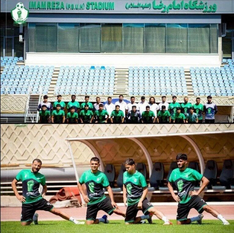 ورزشگاه امام رضا(ع) بهجای سرخآبیهای پایتخت در اختیار تیم افغانستانی قرار گرفت +عکس