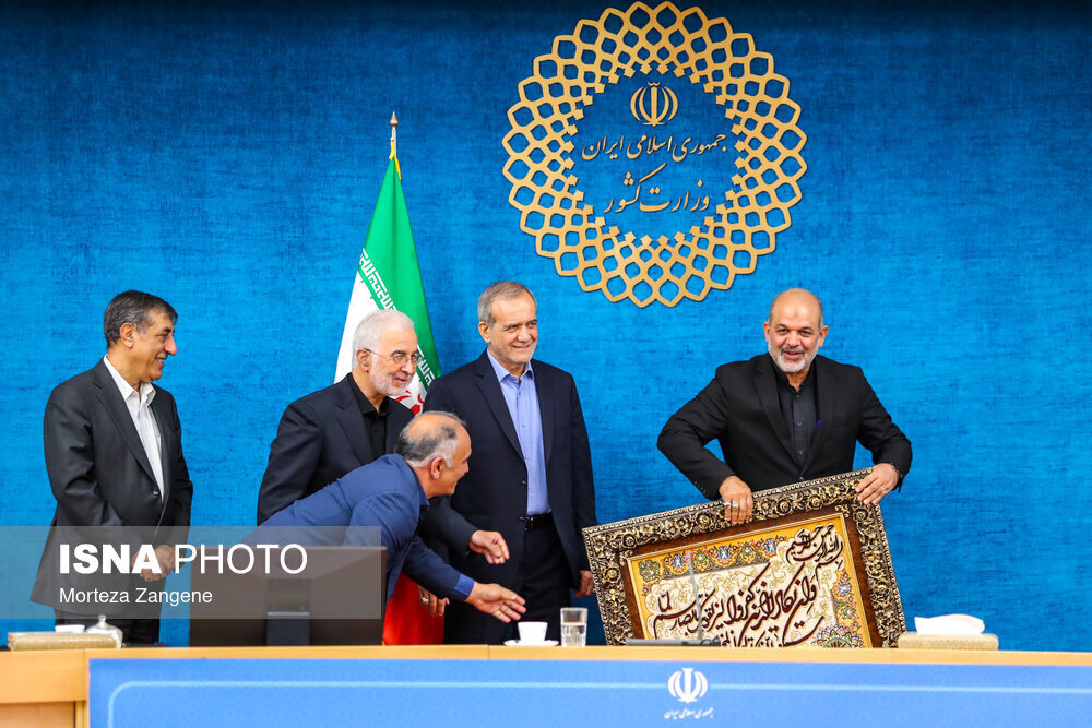 تصاویری از مراسم تکریم و معارفه وزیر کشور +عکس