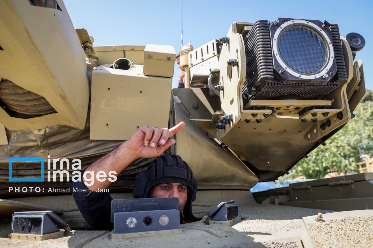 عضو جدید یگان زرهی نیروی زمینی ارتش رونمایی شد +عکس