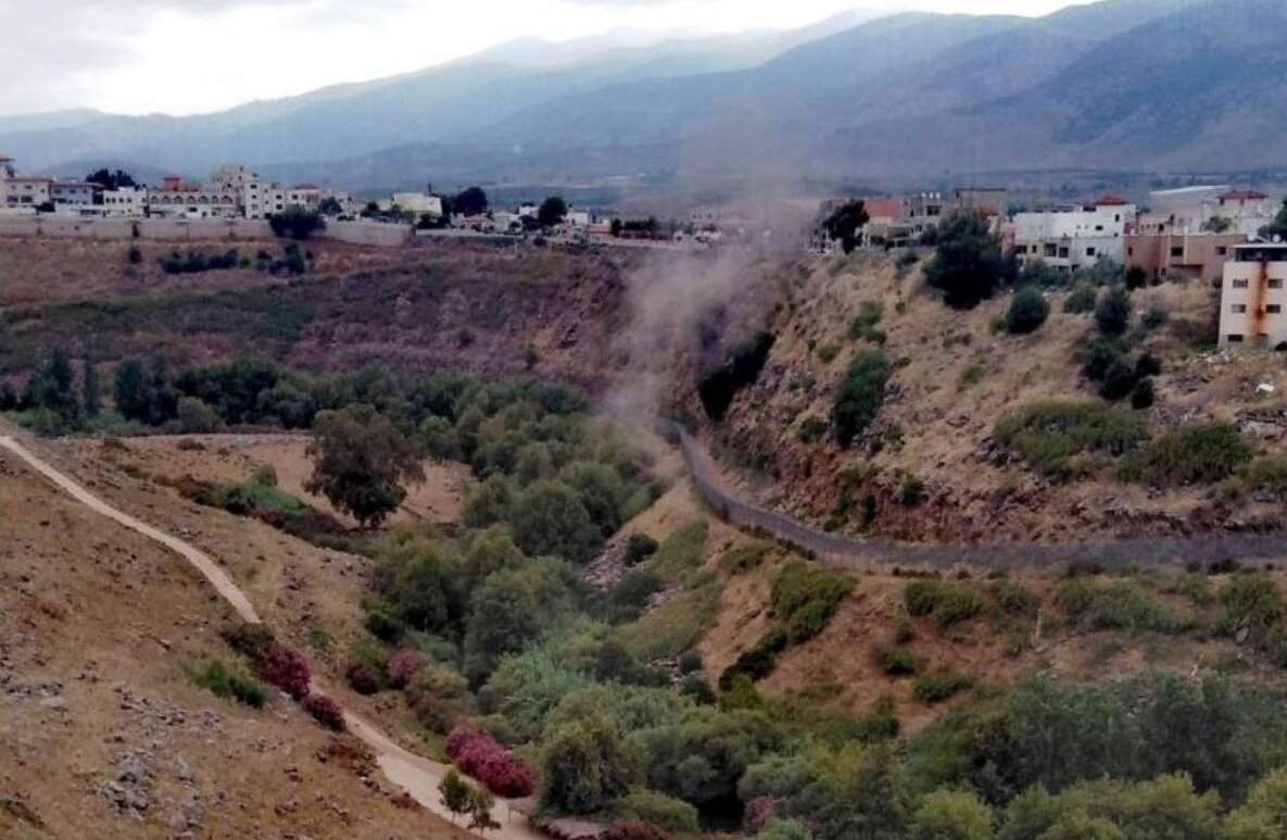 بمباران برخی شهرک‌های مرزی جنوب لبنان توسط اسرائیل