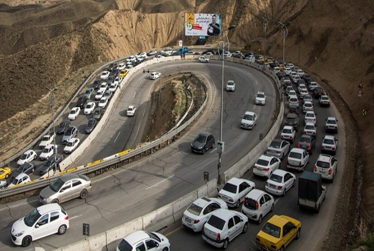 خبر مهم برای مسافران شمال؛ ترافیک این جاده‌ها سنگین است