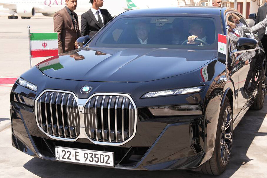 تصویر پزشکیان سوار بر خودرو BMW خبرساز شد +عکس