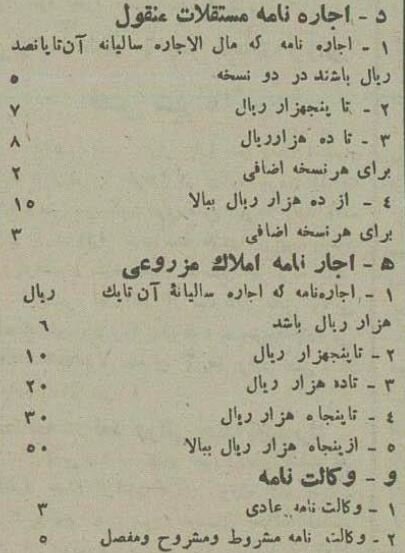 حق ثبت ازدواج و طلاق ۹۰ سال پیش چقدر بود؟