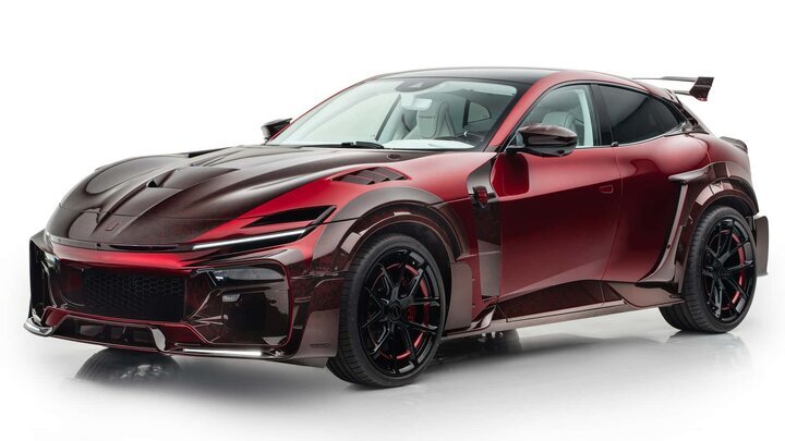 فراری سفارشی با ظاهری شگفتانگیز رونمایی شد +تصاویر