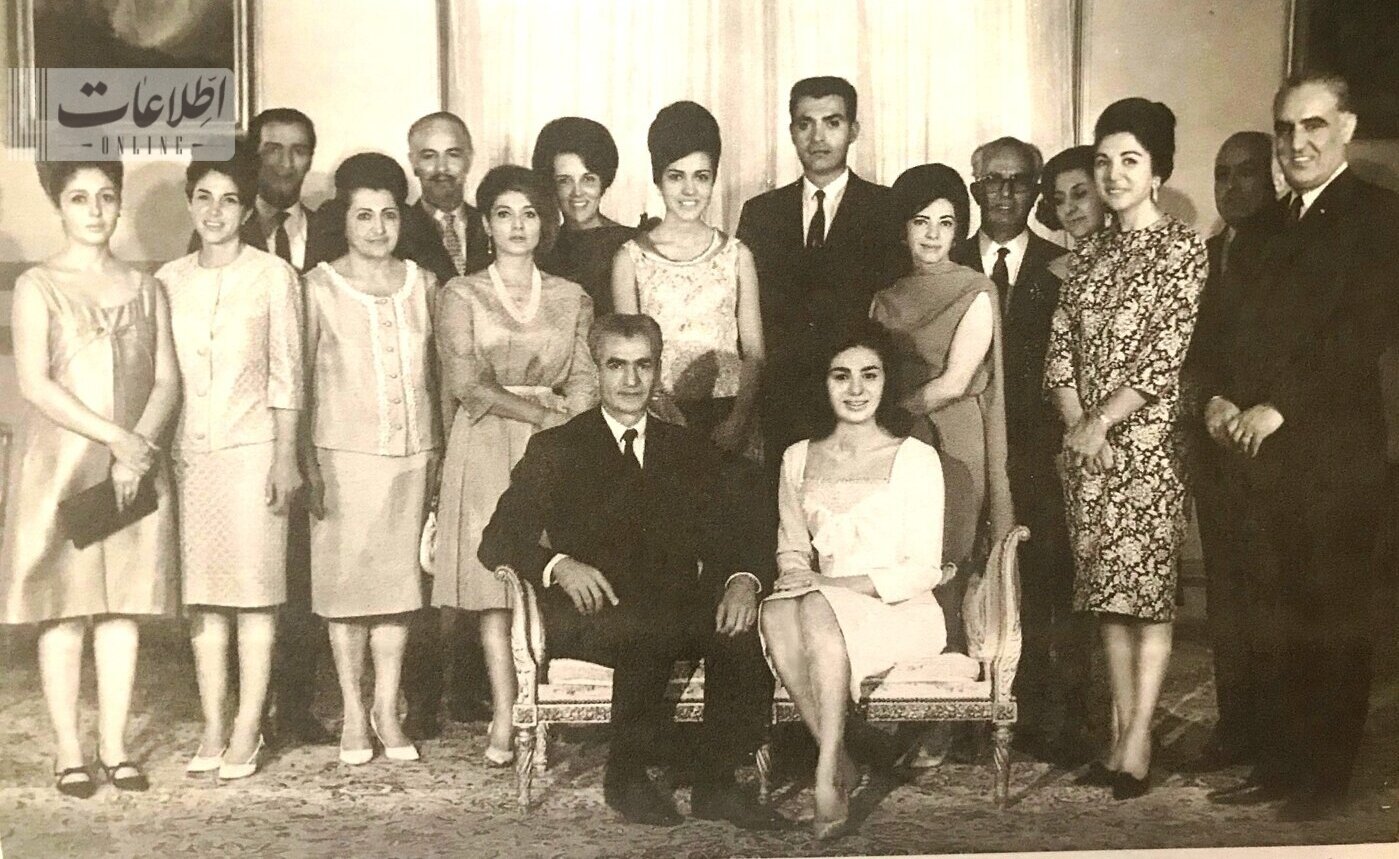 عکسهای نامزدی و عروسی برادر شاه با دختر نخست وزیر!