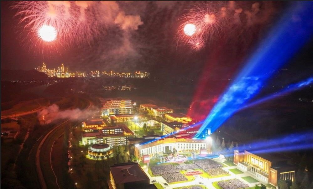 جشن تأسیس حزب کارگران کرهشمالی با حضور اون و دخترش +عکس