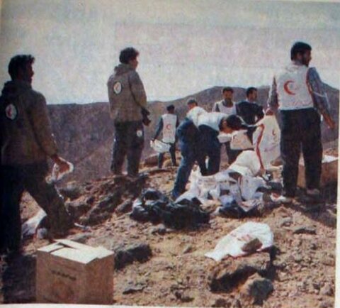 عکس‌های دلخراش سقوط هواپیمای مسافری اصفهان پس از برخورد به کوه!