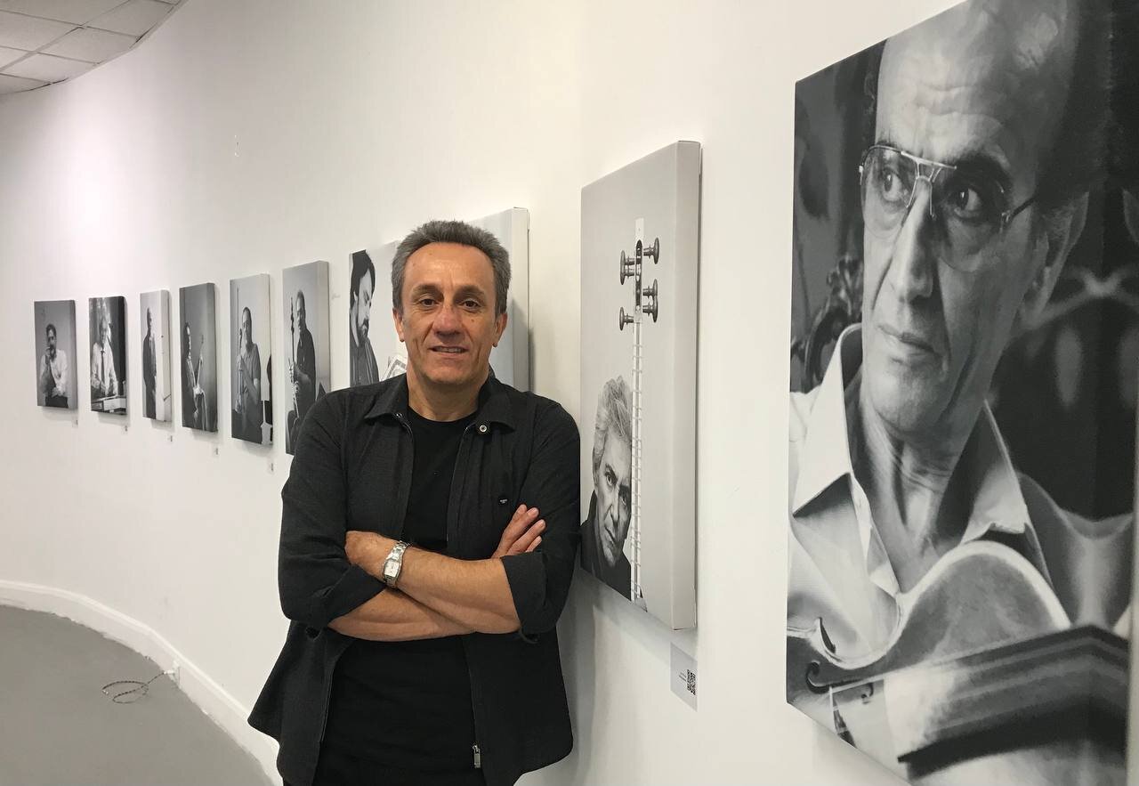 «قابهای آهنگین» کاوس صادقلو به نمایش گذاشته شد +عکس