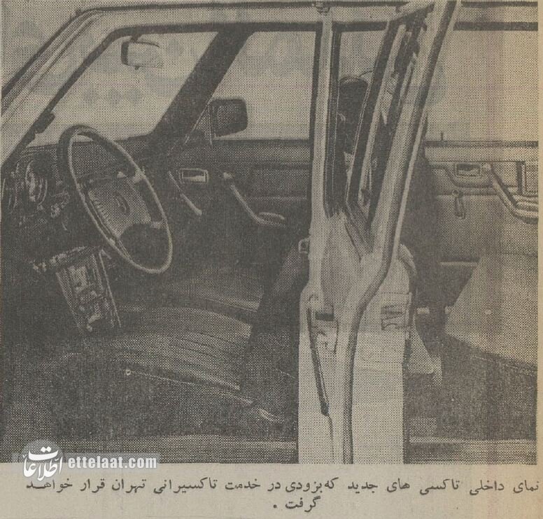 تاکسیهای فرودگاه مهرآباد بنز شد +عکس