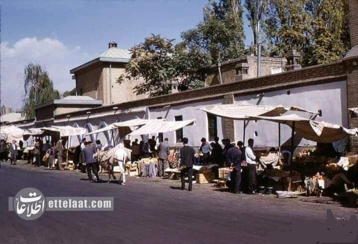 اولین بازار میوه و تره‌بار تهران چه زمانی افتتاح شد؟ +عکس