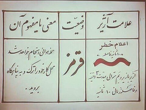 همه چیز درباره آژیر وضعیت قرمز هنگام حمله هوایی؛ علامتی که هم‌اکنون می‌شنوید!