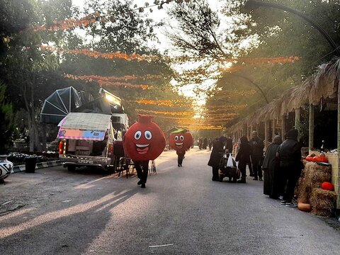 تصاویری از جشنواره طعم و رنگ پاییزی در مشهد