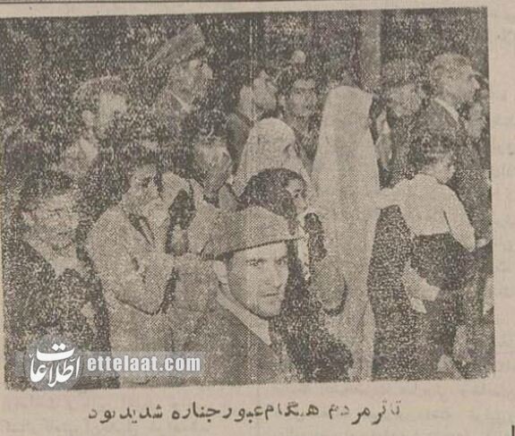 خاکسپاری برادر شاه با جنازهای که گم شد +گزارش تصویری