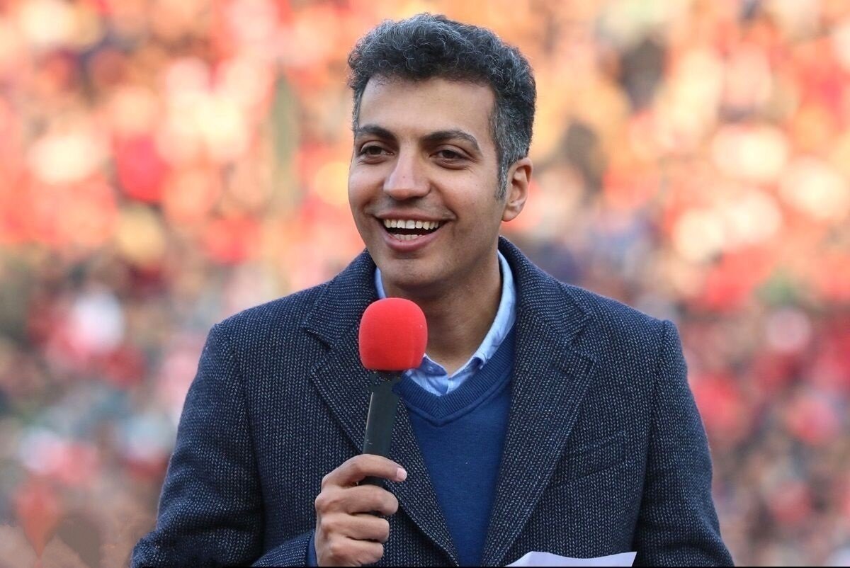 جشن تولد گزارشگر محبوب فوتبال ایران در کنار برادرش +عکس