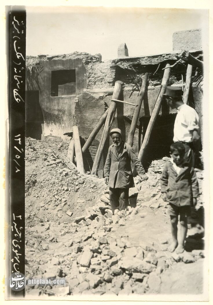 عکسهای سیلی که تبریز را ۹۰ سال پیش زیر و رو کرد!