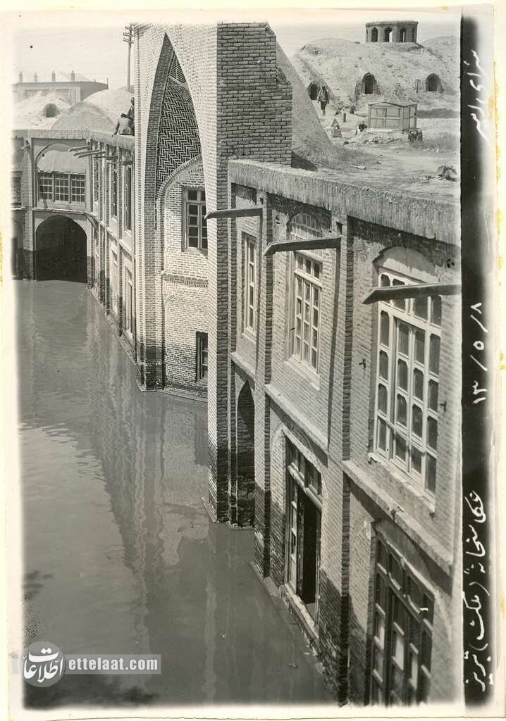 عکسهای سیلی که تبریز را ۹۰ سال پیش زیر و رو کرد!