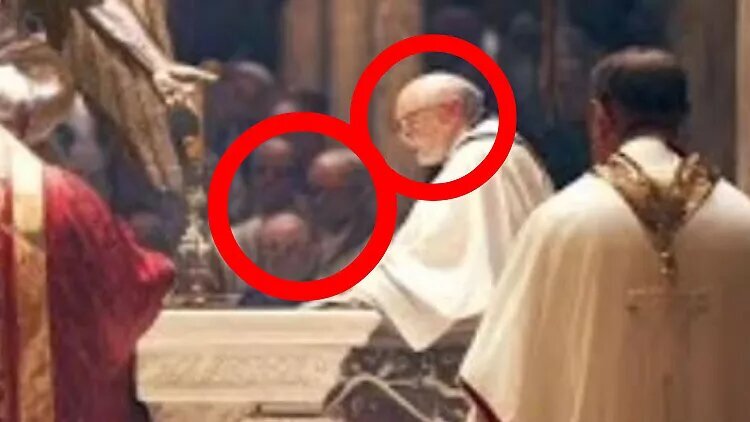 تصویر کشیشهای شیطانپرست واتیکان جنجال به پا کرد!