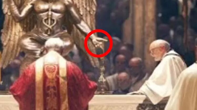 تصویر کشیشهای شیطانپرست واتیکان جنجال به پا کرد!