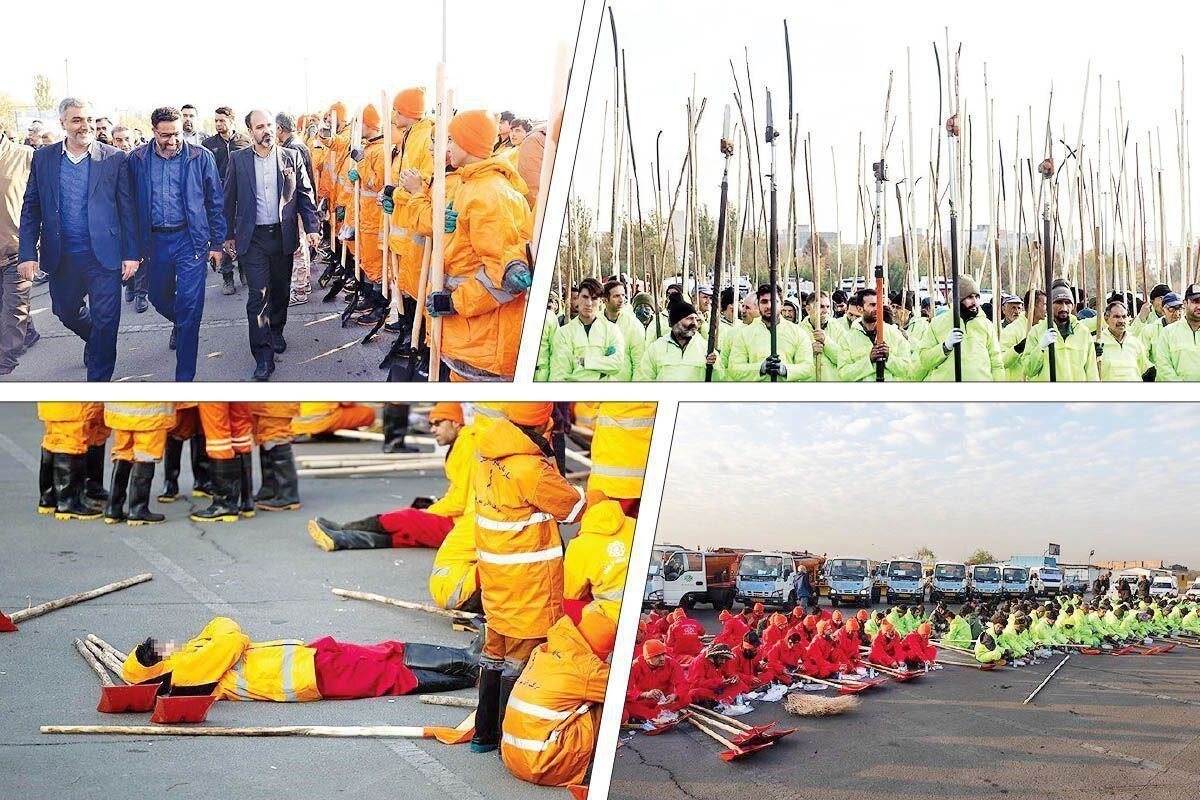 اقدام نسنجیده شهرداری تهران چه بلایی سر پاکبانها آورد؟ +عکس