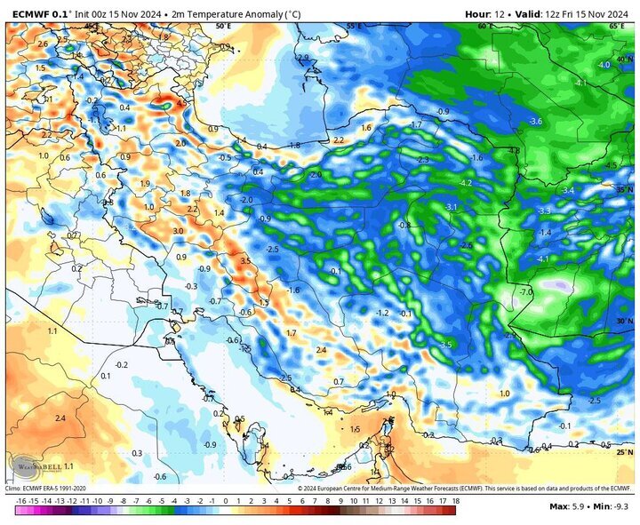 زمان ورود سامانه بازشی جدید به کشور اعلام شد/ بارش باران در این مناطق +نقشه هواشناسی