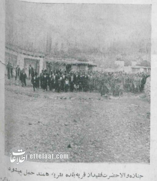 عکسهای تشییع جنازه علیرضا پهلوی با حضور شعبون بیمخ منتشرشد!