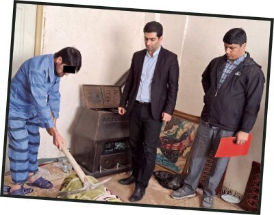 قاتل کلنگ به دست به صحنه جنایت بازگشت +جزئیات و عکس