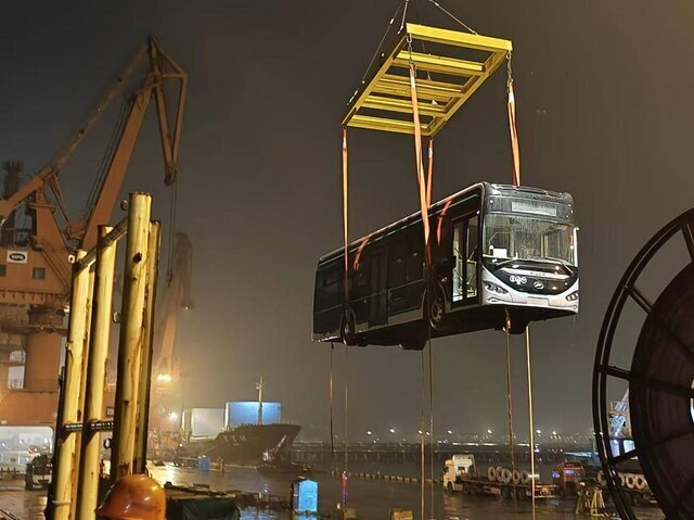 اولین تصاویر از اتوبوسهای چینی ویژه تهران را ببینید