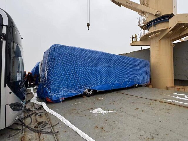 اولین تصاویر از اتوبوسهای چینی ویژه تهران را ببینید