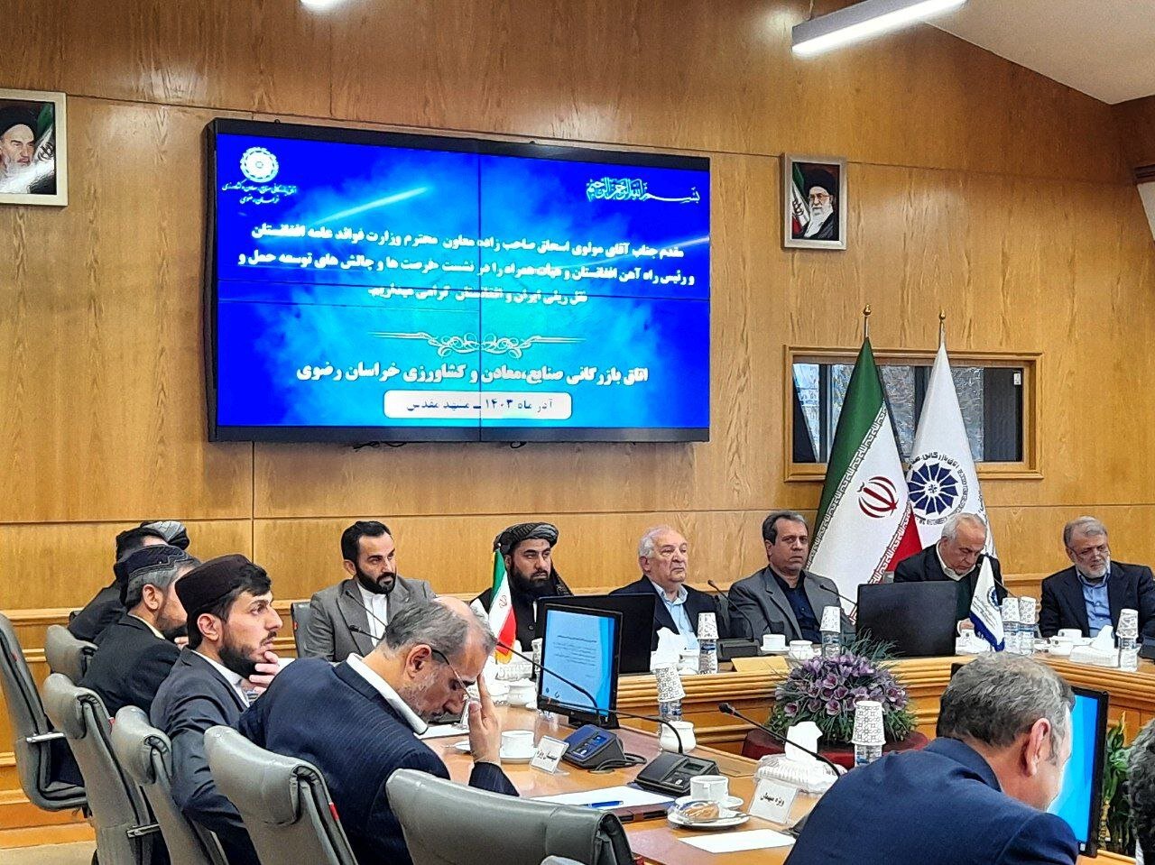 مشهدیها میزبان رئیس راه آهن افغانستان +عکس