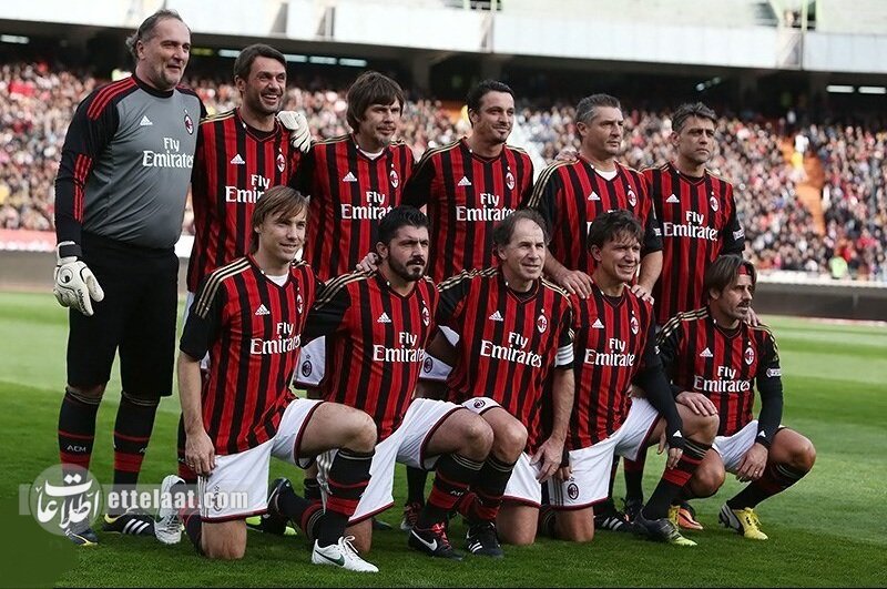 عکسهای پله، اوزهبیو، بکنبائر و مالدینی در ورزشگاه شیرودی و آزادی منتشرشد!