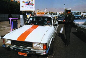 تاکسی‌های تهران یکرنگ شدند! +عکس‌