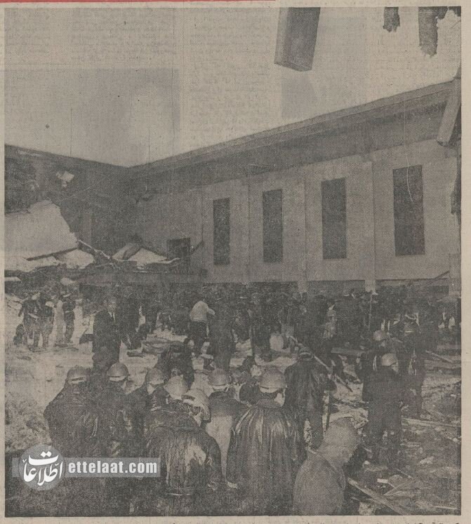 عجیبترین حادثه فرودگاهی تاریخ ایران: سقف مهرآباد فروریخت! +عکس و جزئیات
