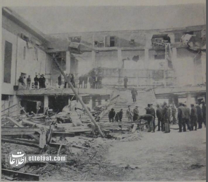 عجیب‌ترین حادثه فرودگاهی تاریخ ایران: سقف مهرآباد فروریخت! +عکس و جزئیات