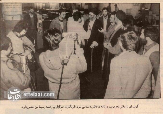 چه کسی اولین بخش کامپیوتری مطبوعات ایران را افتتاح کرد؟ +تصاویر تاریخی