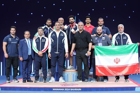 تیم ملی وزنه‌برداری ایران نایب قهرمانی جهان شد