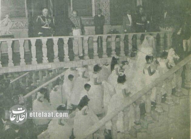 عکسهای دیدهنشده از مراسم ازدواج فرح و محمدرضا پهلوی