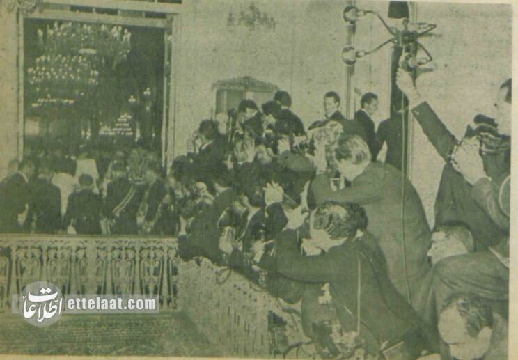 عکسهای دیدهنشده از مراسم ازدواج فرح و محمدرضا پهلوی