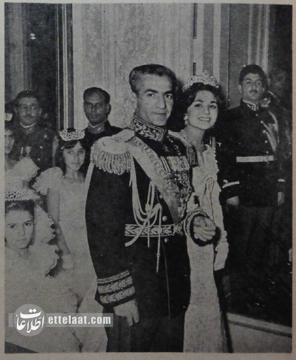 عکسهای دیدهنشده از مراسم ازدواج فرح و محمدرضا پهلوی