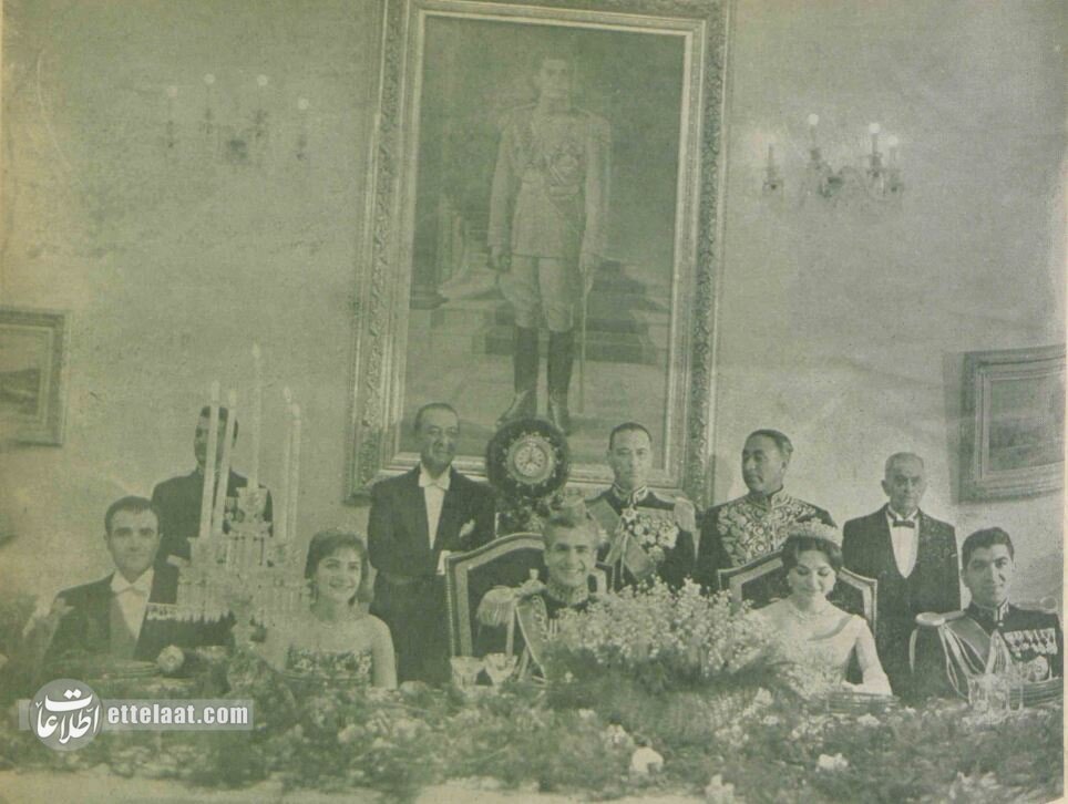 عکسهای دیدهنشده از مراسم ازدواج فرح و محمدرضا پهلوی