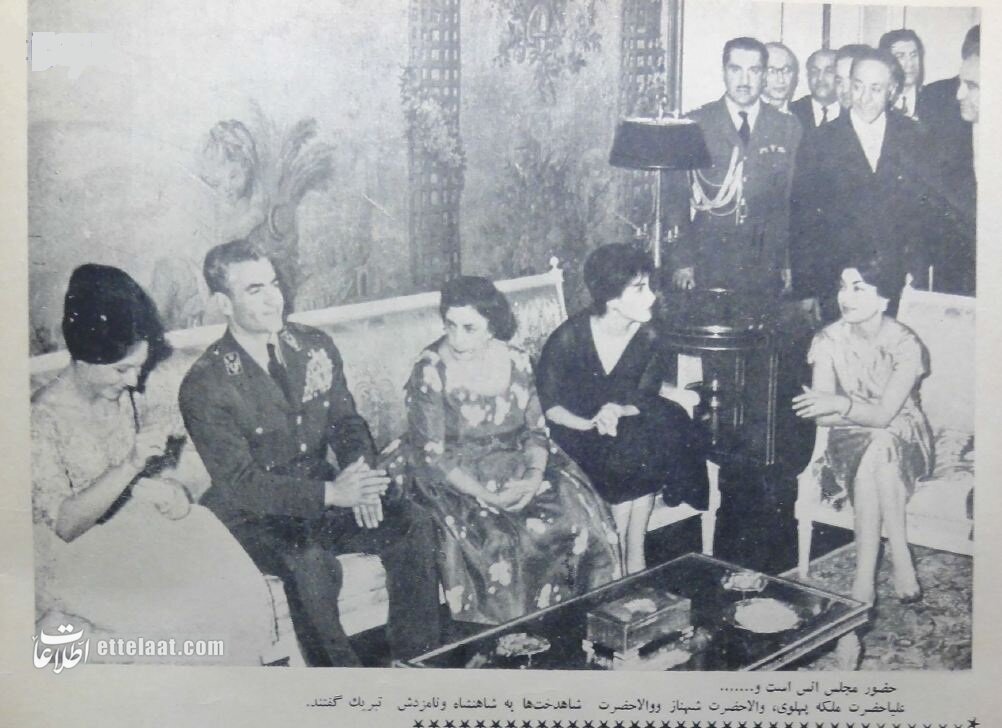 عکسهای دیدهنشده از مراسم ازدواج فرح و محمدرضا پهلوی