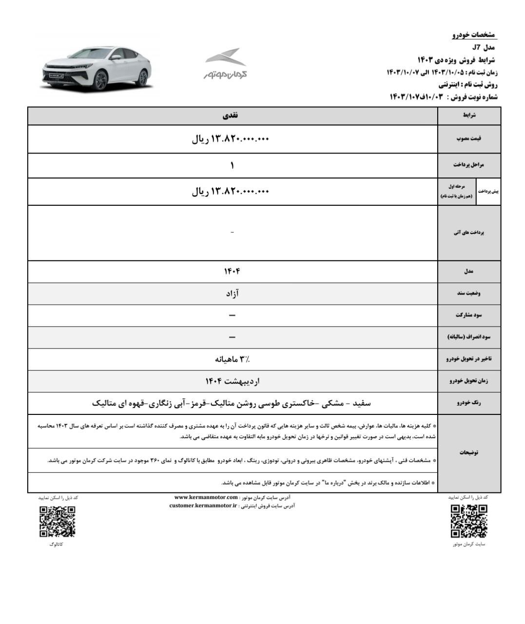 پیش فروش ۳ خودرو از فردا؛ مهلت ثبتنام تا ۷ دی ۱۴۰۳ +قیمت و موعد تحویل