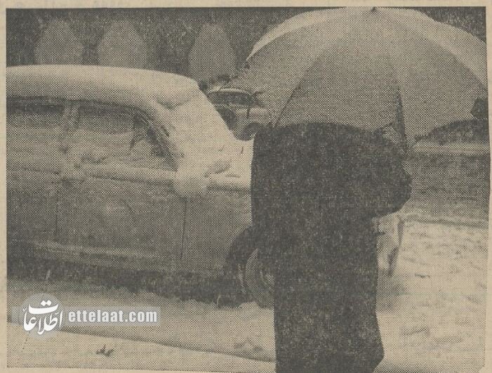 استقبال از پادشاه نروژ در برفیترین روز تهران! +عکسهای دیدنی