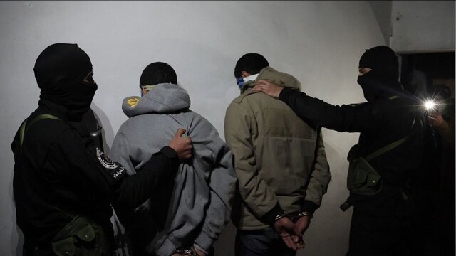 تروریستهای دستگیر شده در سوریه