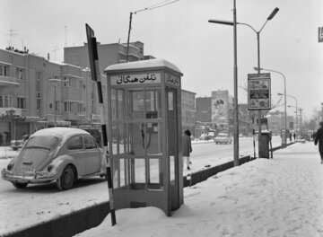 عکس‌های دیدنی از برف در تهران، شیراز و تبریز ۶۰ سال پیش!