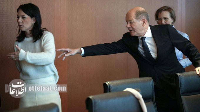 عکس دعوای صدراعظم آلمان با خانم وزیر وایرال شد!