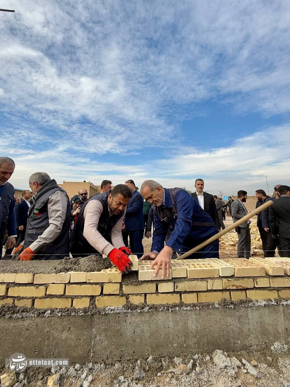 پزشکیان مدرسه سازی در اهواز