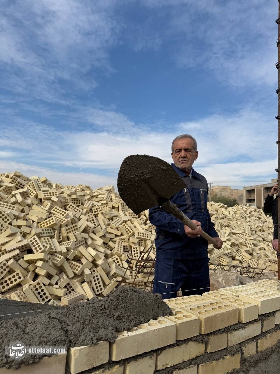 مسعود پزشکیان مدرسه سازی در اهواز