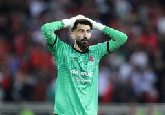 ویدیوی رقص عجیب بیرانوند در رختکن تراکتور که جنجالی شد!