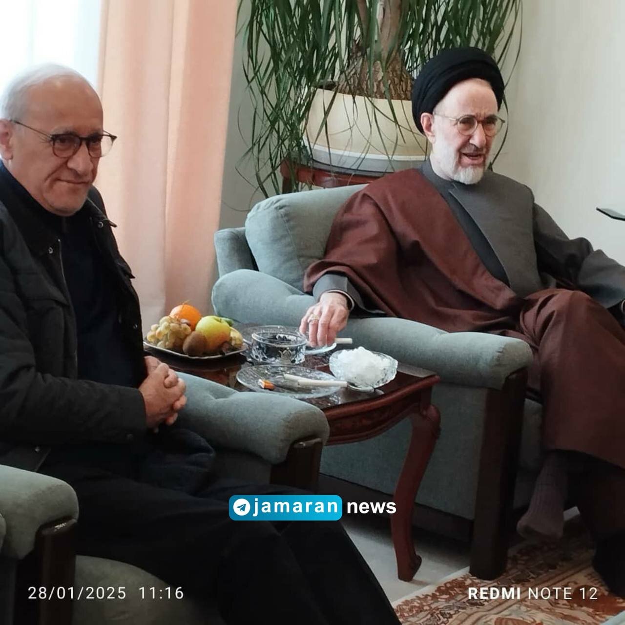 خاتمی به خانه مهرعلیزاده رفت