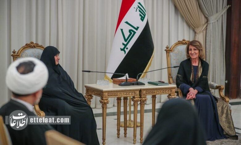 دیدار جمیله علم‌الهدی با این زن بی‌حجاب در عراق +عکس